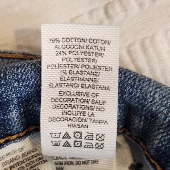 Lucky Brand 221 Straight Leg Mens Blue Denim Jeans Medium Wash 32x32 - Picture 12 of 12